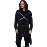 mikina s kapucí pánské - Morpheus Longline - KILLSTAR - KSRA002884