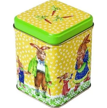 Dóza na potraviny ZAJÍC ŽLUTÝ 7420 školák s tatínkem na žluté