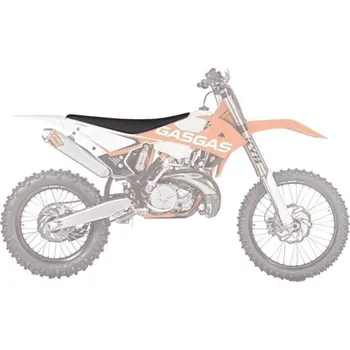 Moto sedlo BLACKBIRD potah sedadla GAS GAS EX 250/300 18-19, PYRAMID, barva černá