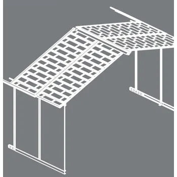Zahradní stavba Canopia by Palram	Yukon Rozšiřovací modul 11 x 9 m antracitový