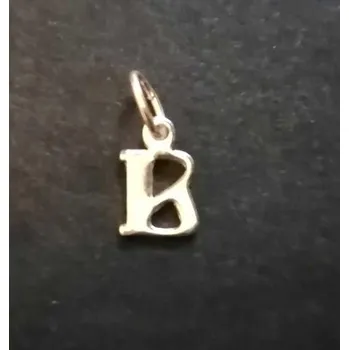 Přívěsek Stříbrný přívěsek - písmenko B