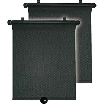 Stínítko do auta Kaufmann Sluneční roleta černá 2 ks