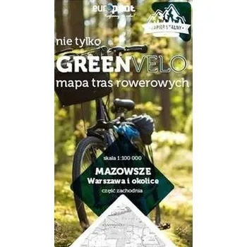 Cestování Mazowsze. Warszawa i okolice-cz.zach. Mapa tras - praca zbiorowa