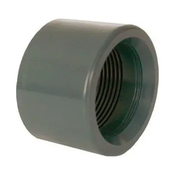PVC redukce krátká se závitem 63 mm x 1 1/2“ int