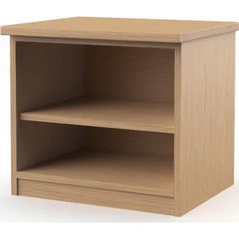 Noční stolek Noční stolek JELÍNEK DALILA otevřený Buk, White