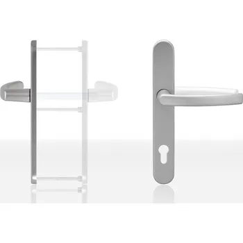 Dveřní kování Klika vnitřní BLAUGELB DGT30 PZ92, nerez matná