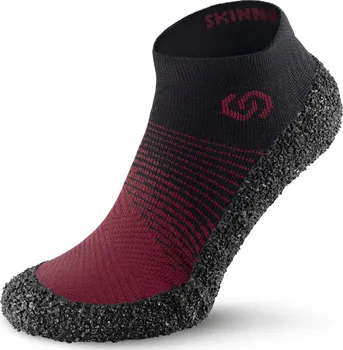 pánské ponožky Skinners ponožkoboty červené