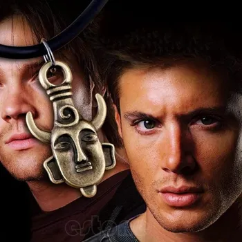 Seriál amulet Supernatural (Lovci duchů) Dean Winchester bronzový