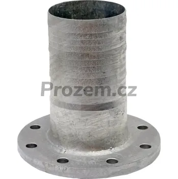 Ventil Příruba DIN, DN100 s hadicovým nátrubkem Ø 100 mm, DN 100