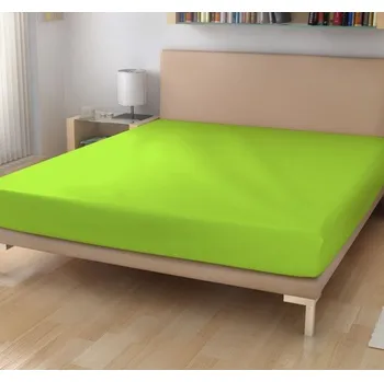 Prostěradlo Polášek prostěradlo froté č.36 neonově zelená 180x200 cm