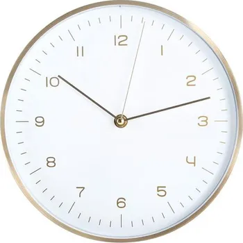 Hodiny Toro Round Wall Clock 24,8 cm bílé/zelené