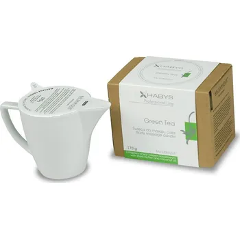 Masážní přípravek Masážní svíčka Habys 170 ml- Zelený čaj 170 ml