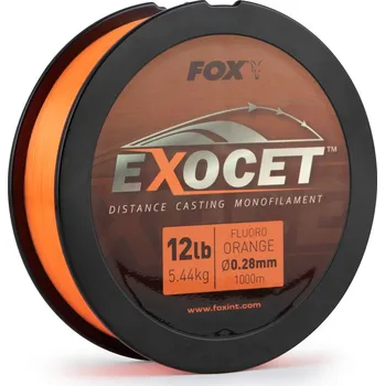 Fox vlasec Exocet Fluoro Orange Mono Varianty: 0,26mm / 4,9kg