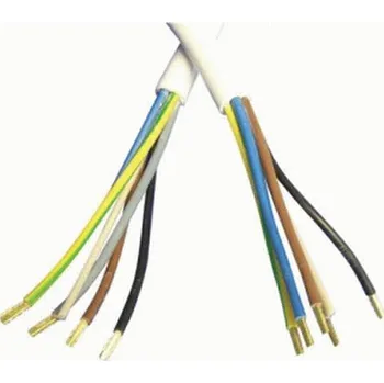 elektrický kabel Instalační vodič CYSY, 5Gx1,5, bílý