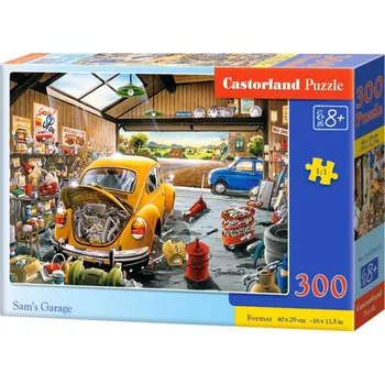 Dětské zboží Puzzle 300 dílků - Samova garáž