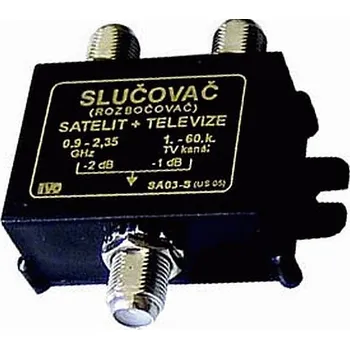 Slučovač TV a SAT IVO SA-03-S