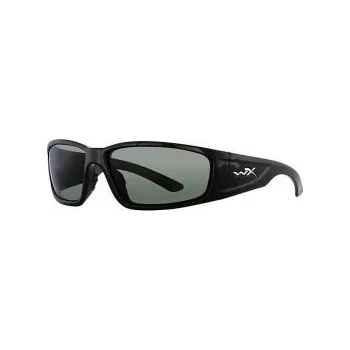 Sluneční brýle WILEY X ZAK - ACZAK4 Gloss black w/polarized smoke lens Černá brýle + DÁREK DLE VÝBĚRU!