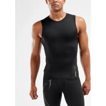 Pánské tílko 2XU Elite MCS Cross Training kompresní tílko pánské, Black, MA4878a M