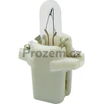 Žárovka s umělohmotnou paticí, 12 V, 2 W, patice BAX 10s / B 8,3d