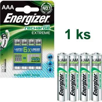 1 ks - Energizer Accu Recharge Extreme AAA