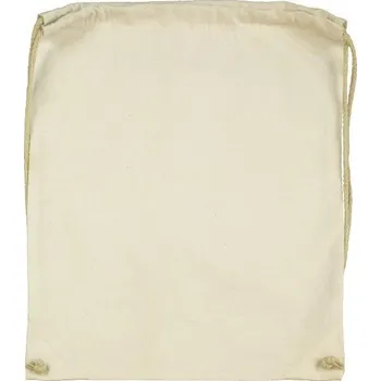 Městský batoh Bavlněný batoh 140 g/m2, 37x48 cm - natur