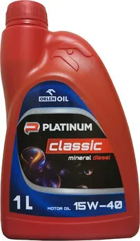 Motorový olej ORLEN OIL Platinum Classic Mineral 15W-40 1 l