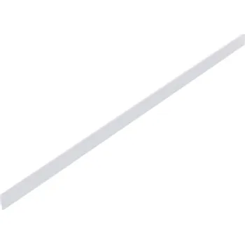 Prodejní regál Čelní opěra nízká (plexisklo) 625x20 mm - regály SU5 | Wexta.cz