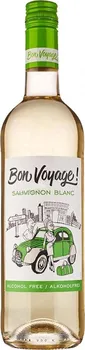 Víno Bon Voyage Sauvignon Blanc nealkoholické 0,75 l