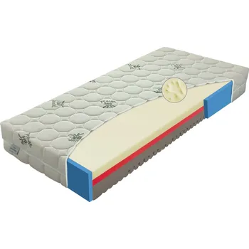 Matrace Materasso COMFORT Senior - partnerská matrace se zpevněnými boky v potahu Eucalyss 100 x 200 cm, snímatelný potah