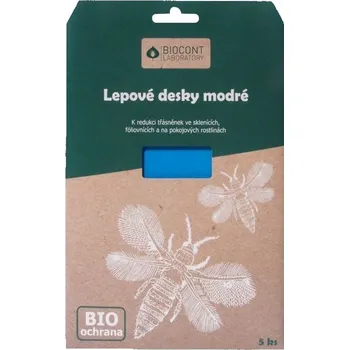 Insekticid Biocont Lepové desky modré 5 ks