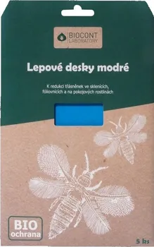 Insekticid Biocont Lepové desky modré 5 ks
