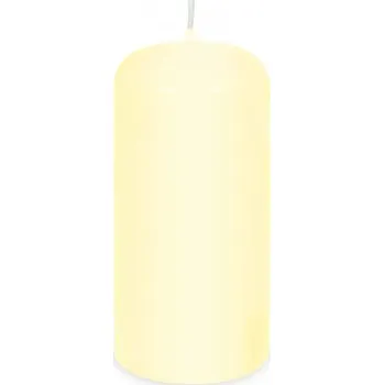 Svíčka Svíčka válcová Ø 80 x 200 mm - béžová 33509