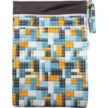 Pytel dvoukomorový - (PUL) - Lego (velikost S 25x35 cm), Breberky
