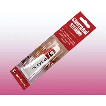 stavební silikon Sanitární silikon; tuba 23 ml - K/4817