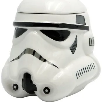 Seriál 3D hrnek Star Wars s pokličkou - StormTrooper