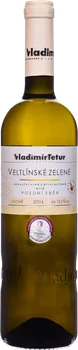 Víno Vinařství Vladimír Tetur Veltlínské zelené 2016 pozdní sběr 0,75 l