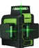 Měřící laser DEDRA MC0904 Multilaser 3D zelený