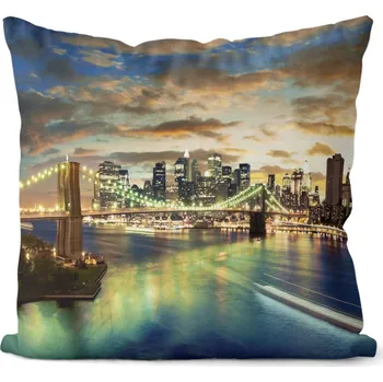 Dekorativní polštářek Polštář Brooklyn 40x40 cm (Velikost: 40 x 40 cm)