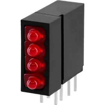 Dioda Vossloh Schwabe WU-1841 LED modul červená 1.8 mm 32 mcd Bulk