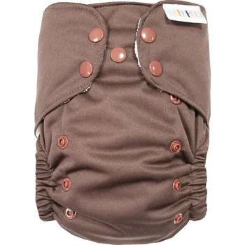 Plena Breberky BIO Bambusová kapsová plenka (M) - Čokoláda PAT