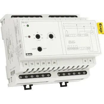 Relé ELKO EP PRI-53 /1 Proudové relé, jmenovitý proud 1A 4213