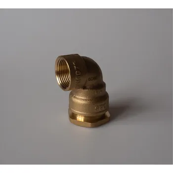 Fitinka V&G Valogin Mosazné svěrné koleno na PE s vnitřním závitem Redukce: 32 x 1”