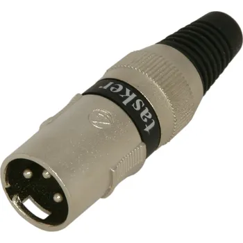 Audio kabel Tasker XLR SPM3M Black