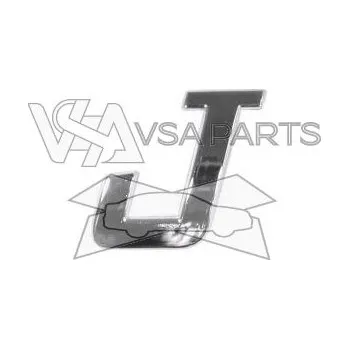 Samolepicí dekorace na vozidlo COMPASS Znak J