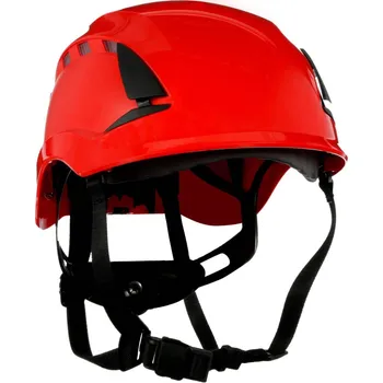 Pracovní přilba 3M SecureFit X5005VE-CE ochranná helma EN 397, EN 12492, EN 50365 červená