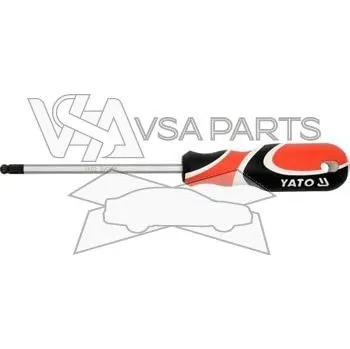 Ruční nářadí YATO Šroubovák čepový 5.0 mm, magnetický