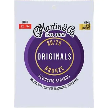 Příslušenství pro strunný nástroj Martin M 140 MARTIN Originals Light