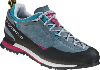 Dámská treková obuv La Sportiva Boulder X Slate/Red Plum