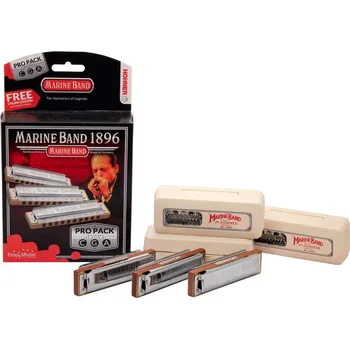 Foukací harmonika Hohner Marine Band 1896 ProPack