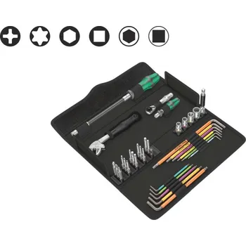 Sada nářadí WERA 05134000001 Kraftform Kompakt F 1 Sada šroubovacího nářadí pro montéry oken